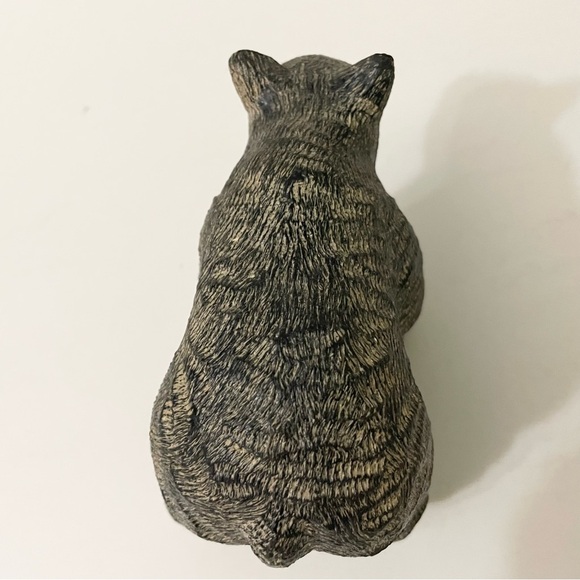 Edmund Wolf Sculpture Bear Stone Figure 4.5” Tall - Picture 15 of 16